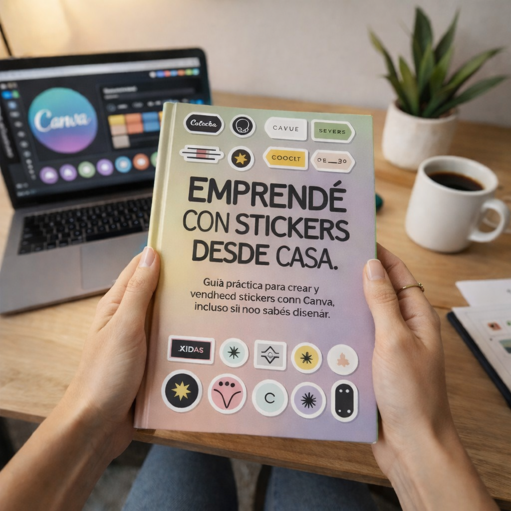 Creá tu propia marca de stickers y DTF UV desde casa en 7 días: ¡300 stickers de regalo!